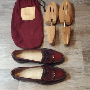 G.H Bass and Co Mahogany Weejun Loafers Size 10